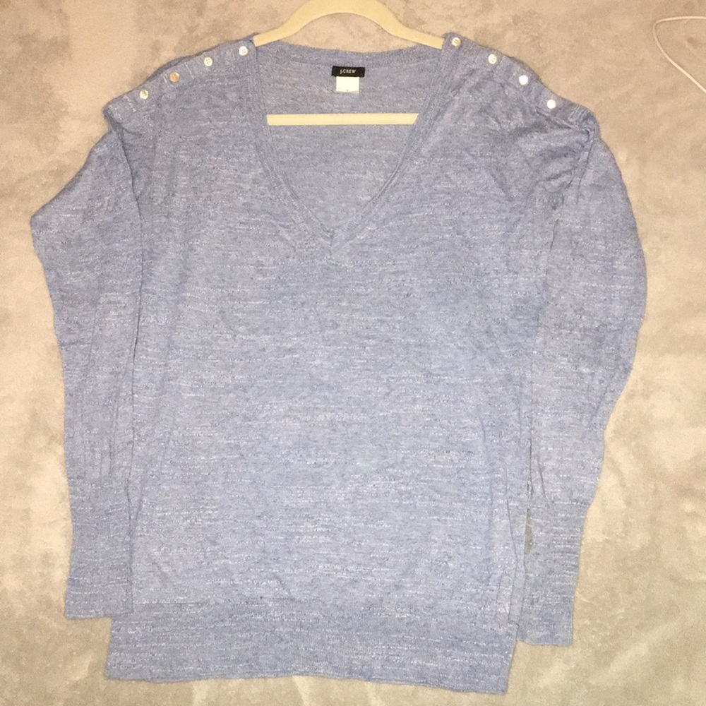 Light Blue JCrew Sweater